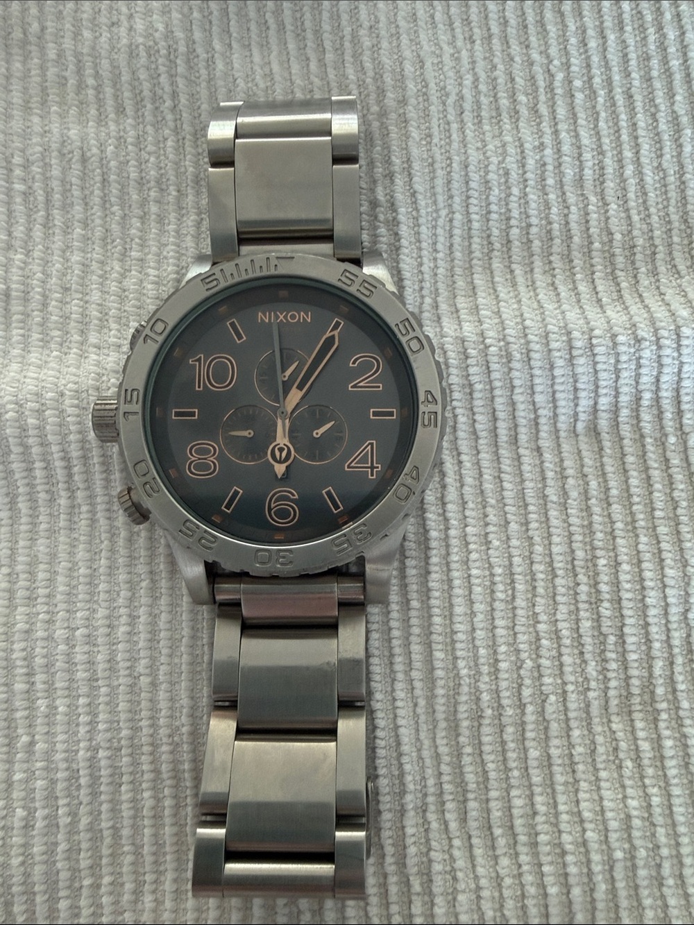 Nixon 51-30 Chrono Watch - Stainless Steel